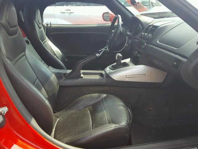 1G8MB35B47Y101572 - 2007 SATURN SKY RED photo 5