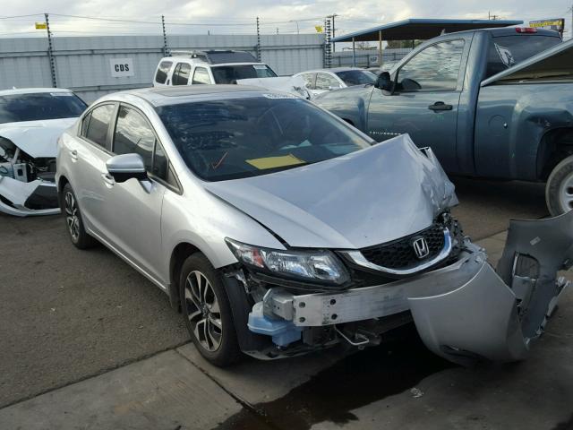 19XFB2F89EE060998 - 2014 HONDA CIVIC EX SILVER photo 1