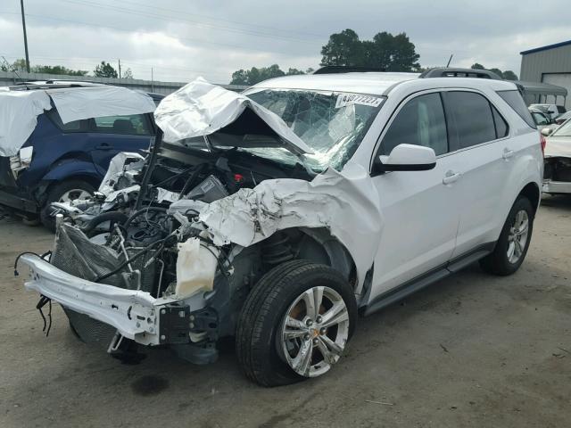 2GNFLFEK5F6164236 - 2015 CHEVROLET EQUINOX LT WHITE photo 2