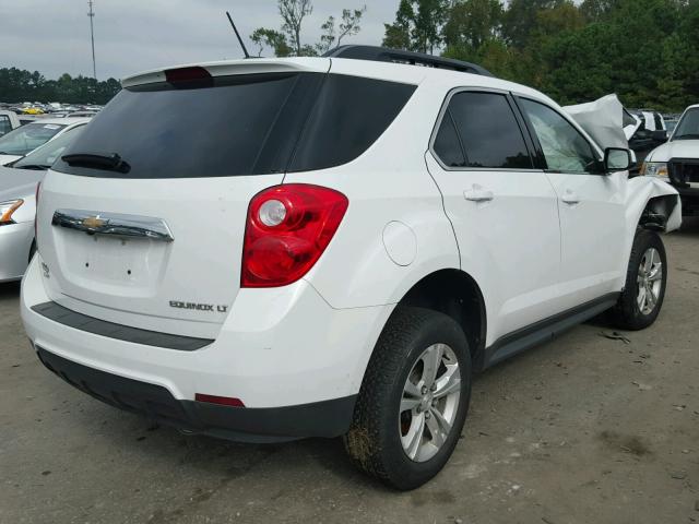 2GNFLFEK5F6164236 - 2015 CHEVROLET EQUINOX LT WHITE photo 4