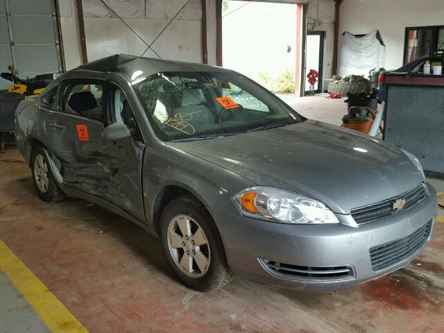 2G1WT55N489147631 - 2008 CHEVROLET IMPALA LT SILVER photo 1