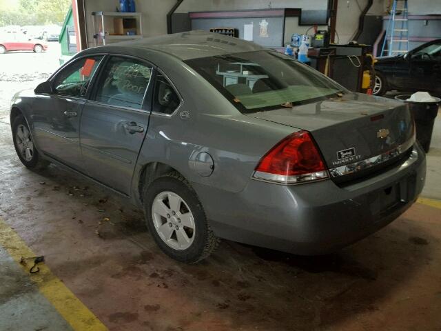 2G1WT55N489147631 - 2008 CHEVROLET IMPALA LT SILVER photo 3