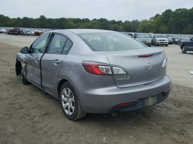 JM1BL1SG2A1312607 - 2010 MAZDA 3 SILVER photo 3