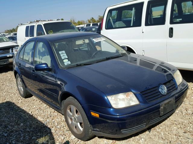 3VWSK69M63M104096 - 2003 VOLKSWAGEN JETTA GLS BLUE photo 1