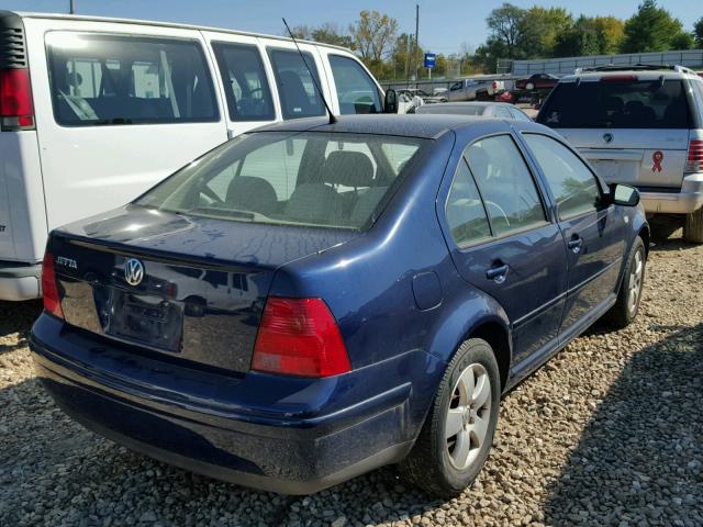 3VWSK69M63M104096 - 2003 VOLKSWAGEN JETTA GLS BLUE photo 4