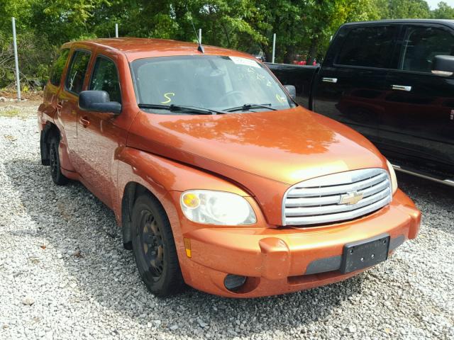 3GNDA13D48S619781 - 2008 CHEVROLET HHR LS ORANGE photo 1