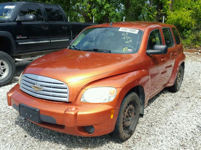 3GNDA13D48S619781 - 2008 CHEVROLET HHR LS ORANGE photo 2