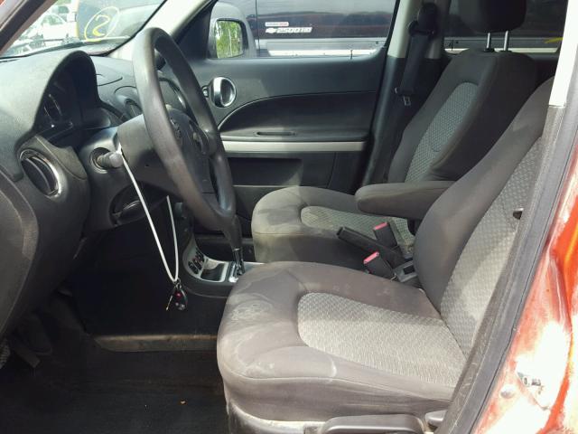 3GNDA13D48S619781 - 2008 CHEVROLET HHR LS ORANGE photo 5