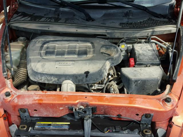 3GNDA13D48S619781 - 2008 CHEVROLET HHR LS ORANGE photo 7
