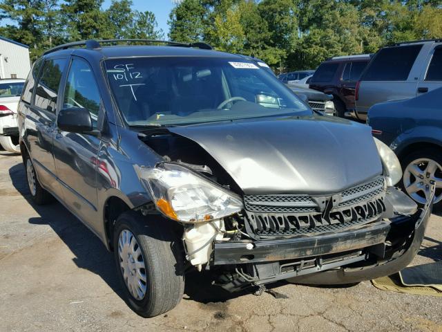 5TDZA23C44S089239 - 2004 TOYOTA SIENNA GRAY photo 1