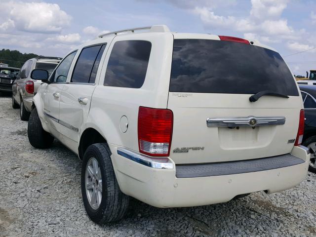 1A8HW58218F127328 - 2008 CHRYSLER ASPEN LIMI CREAM photo 3
