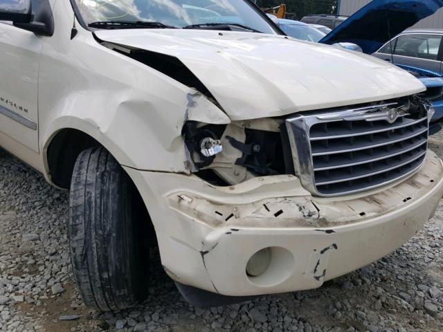 1A8HW58218F127328 - 2008 CHRYSLER ASPEN LIMI CREAM photo 9