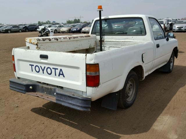 JT4RN81A6P5168608 - 1993 TOYOTA PICKUP 1/2 WHITE photo 4