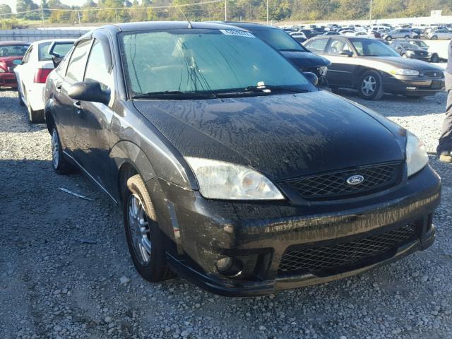 1FAFP34N07W226727 - 2007 FORD FOCUS ZX4 BLACK photo 1