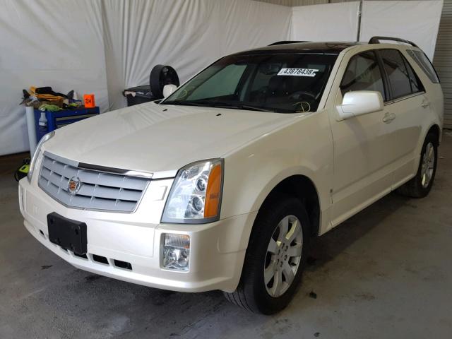 1GYEE437380134594 - 2008 CADILLAC SRX BEIGE photo 2