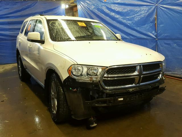 1C4RDJDG0CC153070 - 2012 DODGE DURANGO CR WHITE photo 1