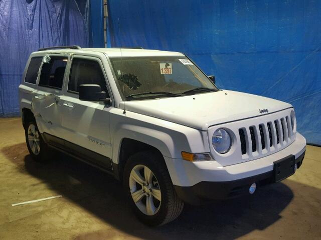 1C4NJRFB0HD143891 - 2017 JEEP PATRIOT WHITE photo 1