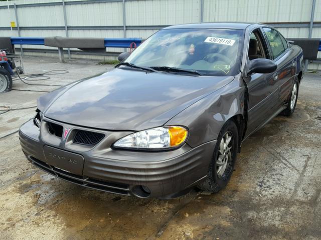 1G2NF52FX2C293589 - 2002 PONTIAC GRAND AM S ყავისფერი ფოტო 2