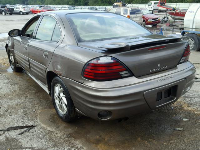 1G2NF52FX2C293589 - 2002 PONTIAC GRAND AM S ყავისფერი ფოტო 3