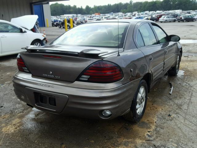 1G2NF52FX2C293589 - 2002 PONTIAC GRAND AM S ყავისფერი ფოტო 4