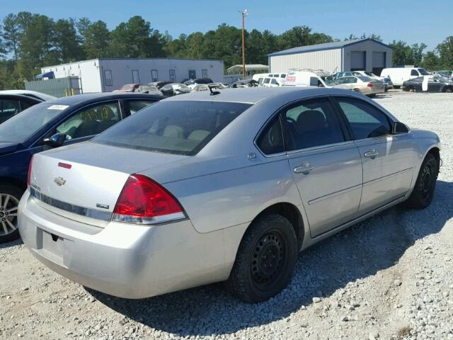 2G1WB58K779123360 - 2007 CHEVROLET IMPALA LS SILVER photo 4