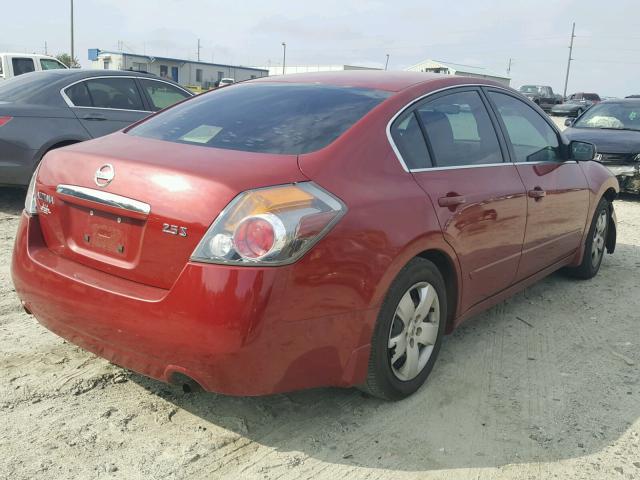 1N4AL21E98C241122 - 2008 NISSAN ALTIMA 2.5 BURGUNDY photo 4