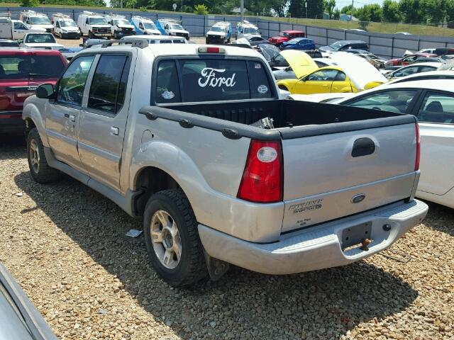 1FMZU77E53UC57525 - 2003 FORD EXPLORER S GRAY photo 3