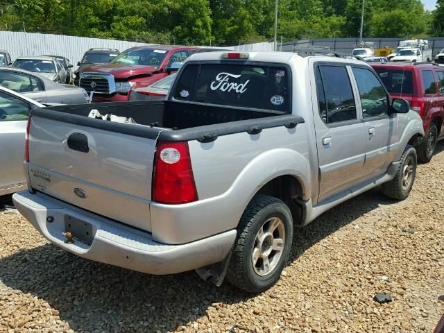 1FMZU77E53UC57525 - 2003 FORD EXPLORER S GRAY photo 4