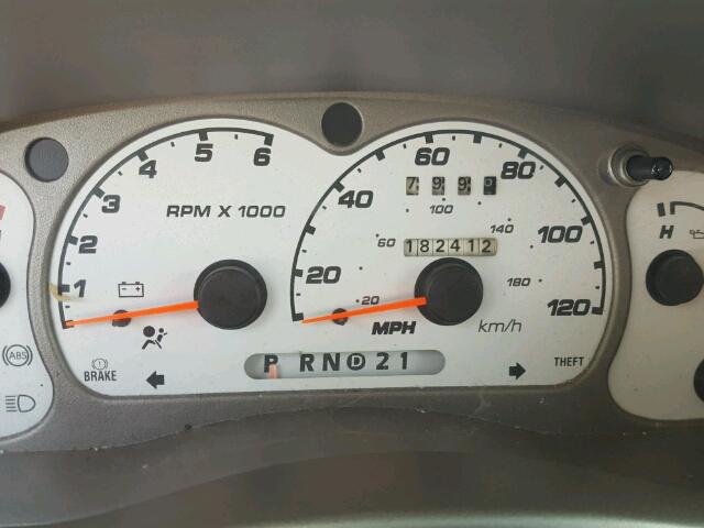 1FMZU77E53UC57525 - 2003 FORD EXPLORER S GRAY photo 8