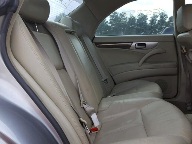 JNKAY41E24M400766 - 2004 INFINITI M45 GRAY photo 6