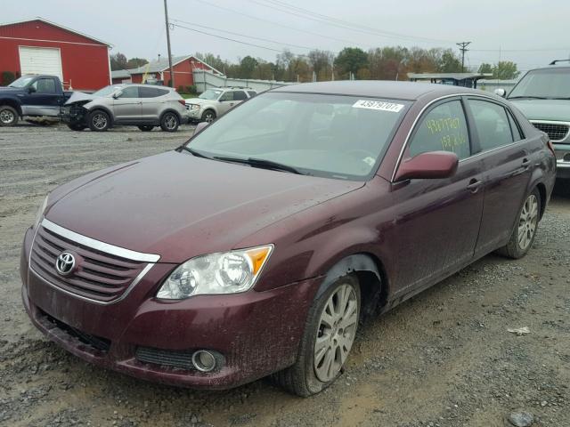 4T1BK36B48U314392 - 2008 TOYOTA AVALON XL MAROON photo 2