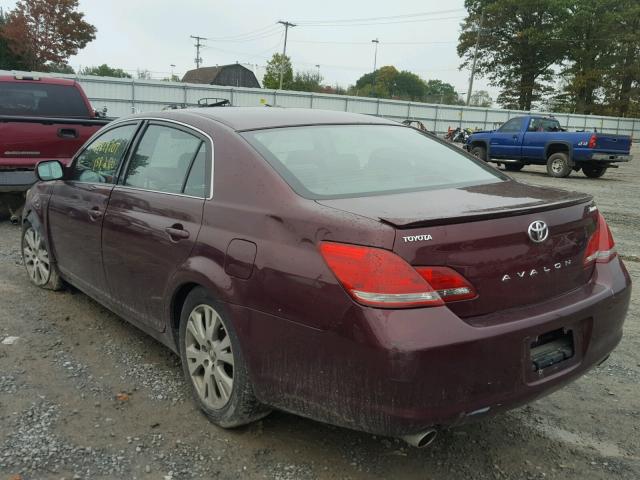 4T1BK36B48U314392 - 2008 TOYOTA AVALON XL MAROON photo 3