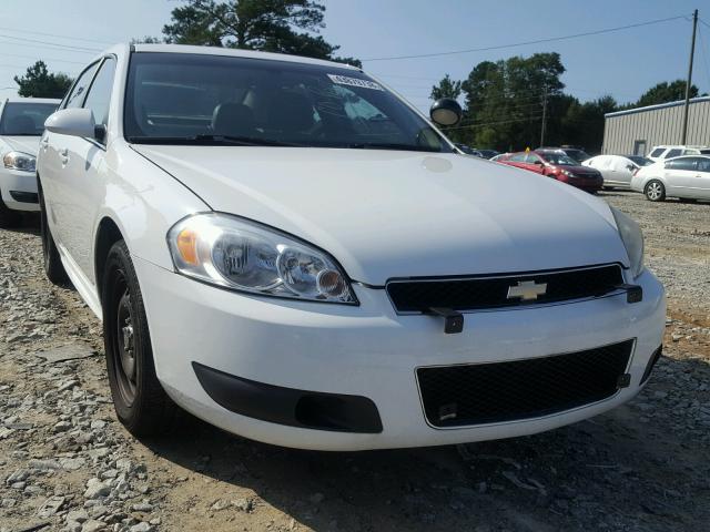 2G1WD5E3XD1139988 - 2013 CHEVROLET IMPALA POL WHITE photo 1