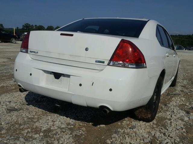 2G1WD5E3XD1139988 - 2013 CHEVROLET IMPALA POL WHITE photo 4