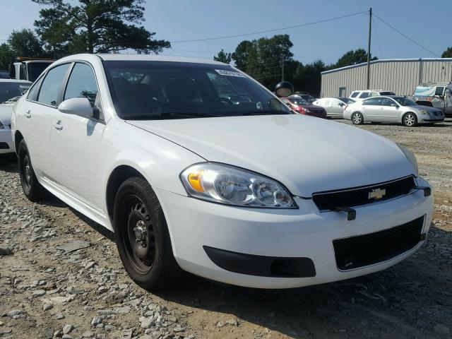 2G1WD5E3XD1139988 - 2013 CHEVROLET IMPALA POL WHITE photo 9