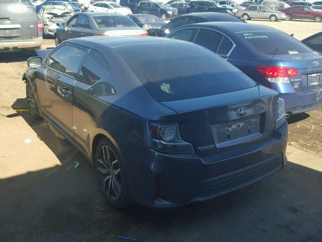 JTKJF5C76E3079634 - 2014 TOYOTA SCION TC GRAY photo 3