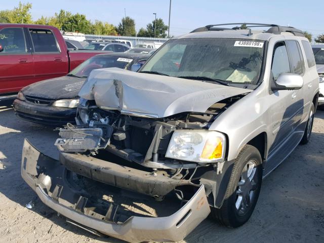 1GKET66M066147357 - 2006 GMC ENVOY DENA SILVER photo 2