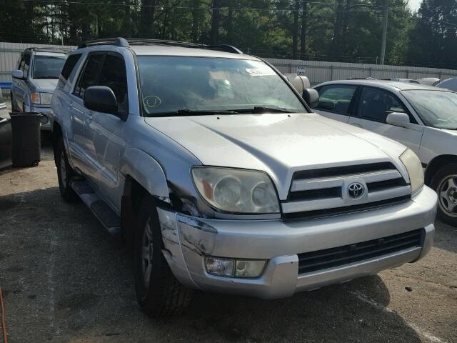 JTEZU14RX38003421 - 2003 TOYOTA 4RUNNER SR SILVER photo 1