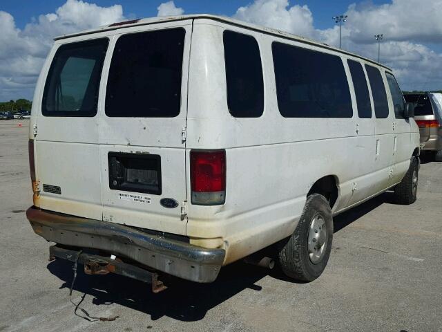 1FBSS31L2XHB38457 - 1999 FORD ECONOLINE WHITE photo 4