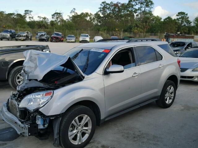 2GNALBEK7F6344904 - 2015 CHEVROLET EQUINOX SILVER photo 2