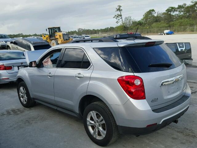 2GNALBEK7F6344904 - 2015 CHEVROLET EQUINOX SILVER photo 3