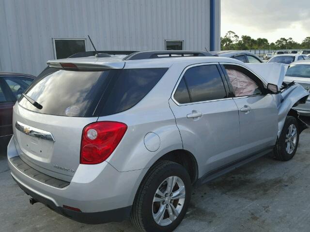 2GNALBEK7F6344904 - 2015 CHEVROLET EQUINOX SILVER photo 4