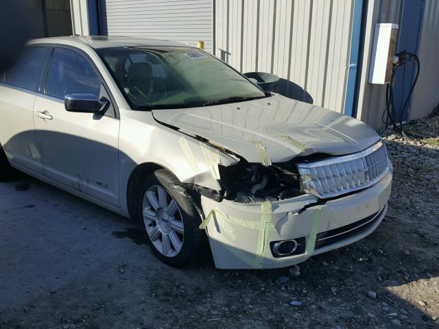 3LNHM26T07R649551 - 2007 LINCOLN MKZ WHITE photo 9