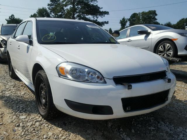 2G1WD5E35D1141292 - 2013 CHEVROLET IMPALA POL WHITE photo 1