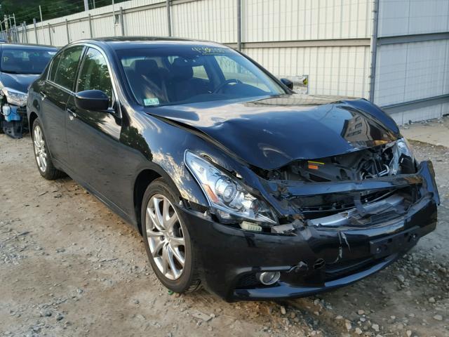 JN1CV6AR3CM971900 - 2012 INFINITI G37 BLACK photo 1