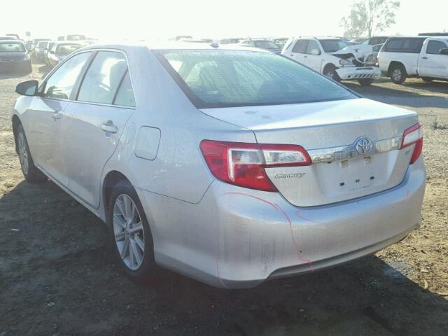 4T4BF1FK5ER391301 - 2014 TOYOTA CAMRY L SILVER photo 3