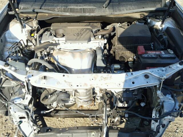 4T4BF1FK5ER391301 - 2014 TOYOTA CAMRY L SILVER photo 7