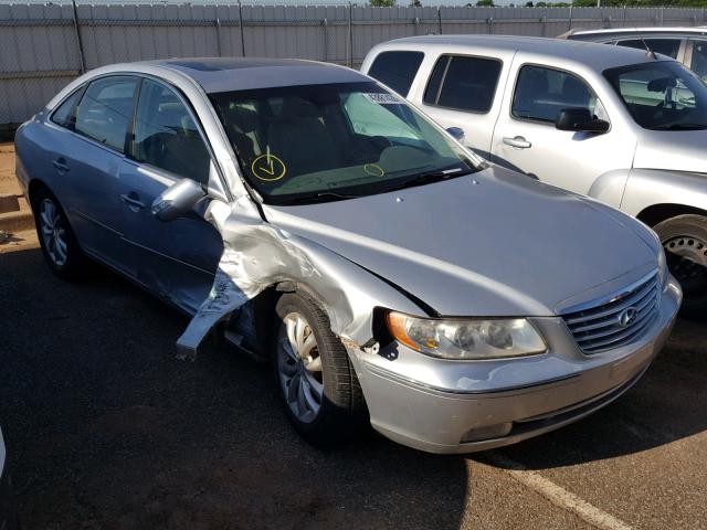 KMHFC46F28A293194 - 2008 HYUNDAI AZERA SE SILVER photo 1