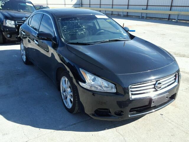 1N4AA5AP1DC846609 - 2013 NISSAN MAXIMA S BLACK photo 1