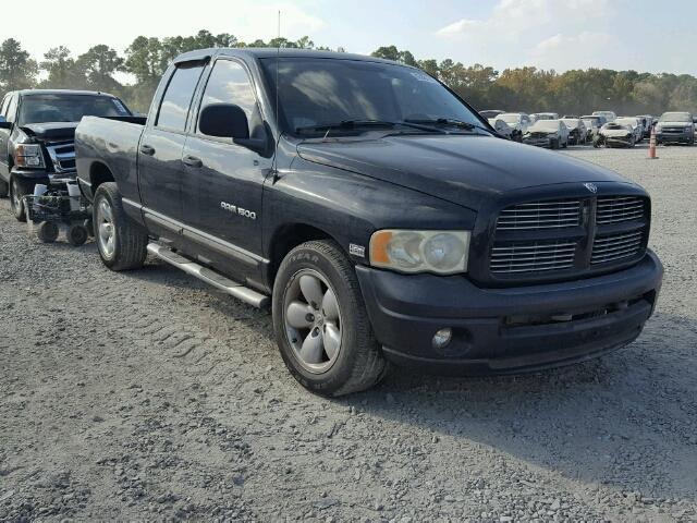 1D7HA18D35S121555 - 2005 DODGE RAM 1500 S BLACK photo 1